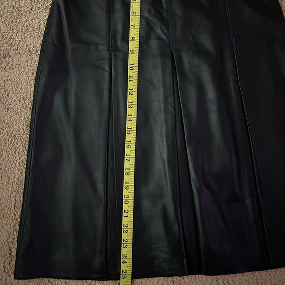 Halogen leather skirt - Picture 7 of 7